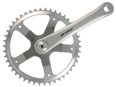 Pedalier Prowheel, 46T 3/32, brat 170mm, aluminiu, ax patrat Cod:42157100KRM foto