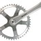 Pedalier Prowheel, 46T 3/32, brat 170mm, aluminiu, ax patrat Cod:42157100KRM