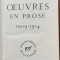 Oeuvres en prose 1909-1914 - Charles Peguy