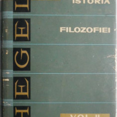 Prelegeri de istorie a filozofiei, vol. II – G.W.F. Hegel (supracoperta putin uzata)