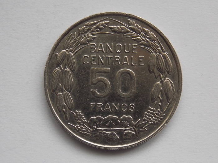 50 FRANCS 1960 CAMERUN-COMEMORATIVA
