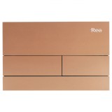 Clapeta pentru rezervor incastrat K011A-Q Rea T Brush Copper/Brushed Rose Gold