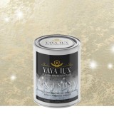 Vopsea decorativa de Lux, Argentina, Bej Sampanie cu Efect 3D Stelat, 2 Litri-Toro Decor