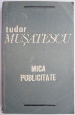 Mica publicitate ? Tudor Musatescu foto