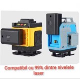 Nivela laser acumulator