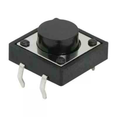 Buton microinterupator 1 circuit 0.05A-12VDC OFF-ON buton 3 mm fara retinere 09040 foto