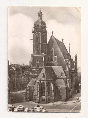 FG1 - Carte Postala - GERMANIA - Leipzig, Thomaskirche , circulata 1975 foto
