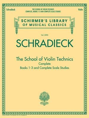 The School of Violin Technics Complete: Books 1-3 and Complete Scale Studies foto