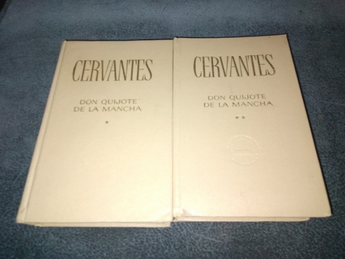 CERVANTES - DON QUIJOTE DE LA MANCHA 2 VOL CARTONATE