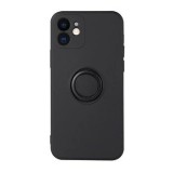 Cumpara ieftin Husa Cover Silicon Finger Grip pentru Iphone 11 Negru, Vennus