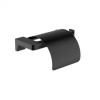 Suport Hartie Igienica Wellis Mamba Metal Negru Mat - Design Modern Baie