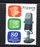 JAPONIA 2001, Microfon, Aparat de filmat, serie neuzata, MNH, Nestampilat