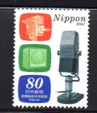 JAPONIA 2001, Microfon, Aparat de filmat, serie neuzata, MNH