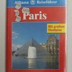 PARIS - BAEDEKER - ALLIANZ - REISEFUHRER , 1996 , LIPSA HARTA