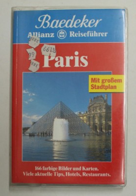 PARIS - BAEDEKER - ALLIANZ - REISEFUHRER , 1996 , LIPSA HARTA foto