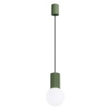 Lampă Suspendată Halo 1 Verde Măsliniu