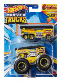 HOT WHEELS MONSTER TRUCK SI MASINUTA METALICA 5 ALARM