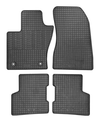 Set covorase auto din cauciuc Jeep Renegade (BU) 2018-, Negre foto