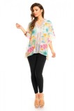 N733-29 Bluza casual cu imprimeu floral
