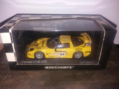 Macheta Corvette C5-R GTS Le Mans 24 hrs.2002 - MINICHAMPS 1:43 foto