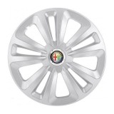 Set 4 Capace Roti Terra Gri R15 pentru Alfa Romeo, Autohelix MSA