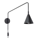 Lampă De Perete Nox Negru