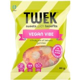 Jeleuri cu Aroma de Mar, Piersica si Fructe de Padure cu Stevie fara Zahar Vegan Vibe 80g