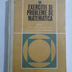 EXERCITII SI PROBLEME DE MATEMATICA (pentru concursurile de admitere in licee si scoli profesionale) - GR. GHEBA