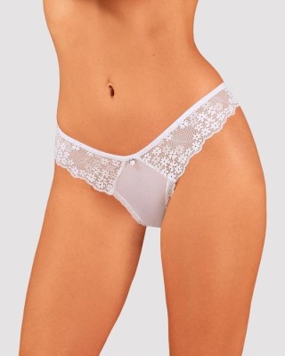 Chilotei Sexy Cu Dantela Heavenlly, Alb, M/L foto