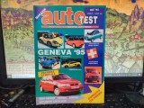 Auto Test mai 1995, revistă editată de Registrul Auto Rom&acirc;n, Test Espero, Poster Audi A4, Lamborghini Cala, 250