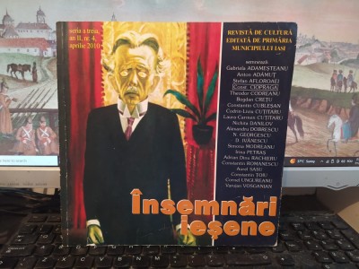 &amp;Icirc;nsemnări Ieșene an II nr. 4, aprilie 2010 Nichita Danilov Varujan Vosganian 128 foto