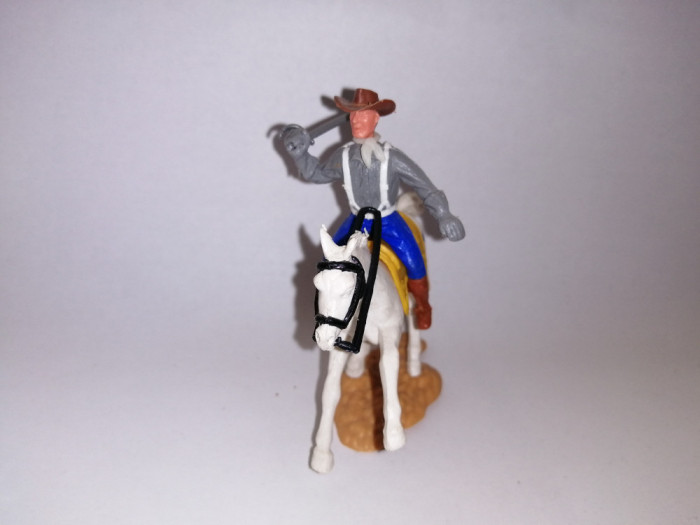 bnk jc Figurina de plastic - Timpo - Cavalerie secesionista