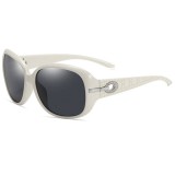 Ochelari de Soare Dama - Techsuit (2012) - White / Gray