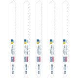 Wilpu MG 3016 BI - Set panze fierastrau pendular tija cu un prag de prindere (T) 116 mm lemn cu cuie taiere dreapta grosiera 5 bucati
