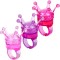 Set Inele Gloss pentru Copii, Model Coronite, Multicolor, 3 Bucăți