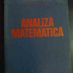 Analiza Matematica - Marcel Rosculet ,540601