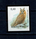 Belgia 2007 - Pasari, bufnita, Mi.No.3784 nedantelat, neștampilat, tiraj mic