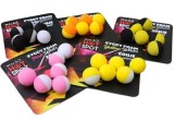 Boilies Artificial MACK2 Ziggy Foam Boilie Two Tone, 12mm, Alb-Roz, 6buc/pac