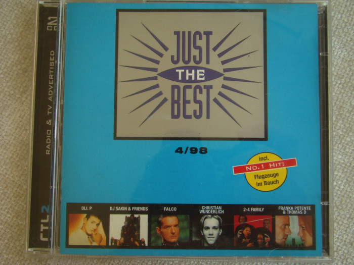 JUST THE BEST Vol. 4 / 1998 - 2 C D Originale
