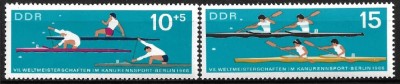 B2690 - Germania DDR 1966 - Sport 2v.neuzat,perfecta stare foto