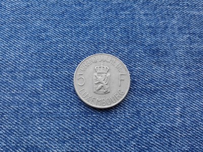 5 Francs 1962 Luxembourg Luxemburg foto