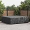 vidaXL Husă pentru mobilier de exterior Negru 260 x 260 x 70 cm 420D 4105826