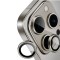 Folie camera foto compatibila apple iphone 15 pro max, 9h anti explozie securizata, natural tit