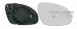 Sticla oglinda dreapta TYC VW Golf V VI Golf Plus Jetta Passat B6 Sharan, Seat Alhambra Skoda Superb 202016 dupa model, convexa, incalzita, OE