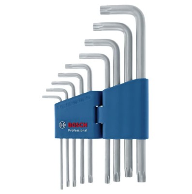 BOSCH Set 9 chei imbus TORX pentru insurubat, desurubat, diametru 10-50 mm foto