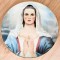 Farfurie / Icoana - motiv religios - Royal Doulton - Maria regina raiului
