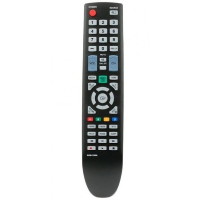Telecomanda KlaussTech compatibila cu SAMSUNG, 1 LED, Functioneaza pe Distanta de 10m, Usoara, Ergonomica, Usor de Folosit, Negru foto