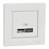 Priza USB tip A+C 2.4A Schneider Asfora alb EPH2700321