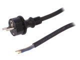 Cablu SCHUKO 3x2,5mm2 cu Mufă Guma