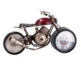 Cumpara ieftin Ceas de masa Motocicleta Retro multicolor 39,5 x 13 x 23 cm